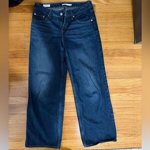 Levi’s Low Loose - 26 W x 30L in Color Tomorrow Morning